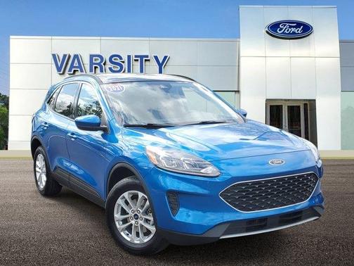 Blue Metallic 2021 Ford Escape SE