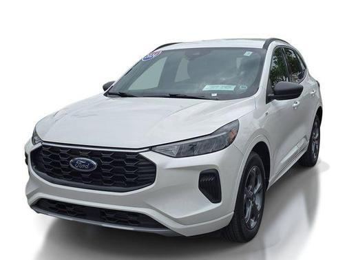 White Metallic 2024 Ford Escape ST-Line