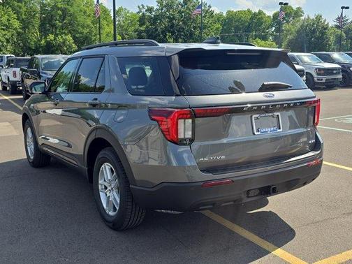 Gray Metallic 2026 Ford Explorer Active