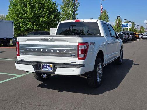 White Metallic 2023 Ford F-150 Platinum
