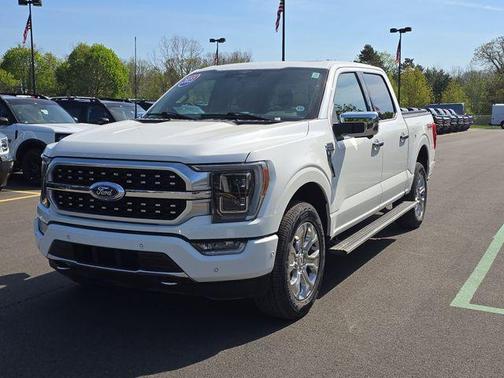 White Metallic 2023 Ford F-150 Platinum
