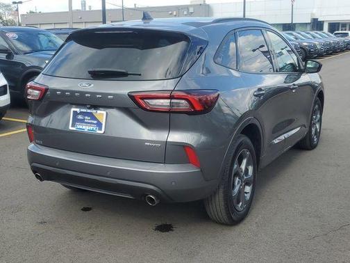 Gray Metallic 2024 Ford Escape ST-Line