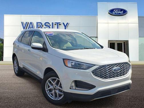 White Metallic 2023 Ford Edge SEL