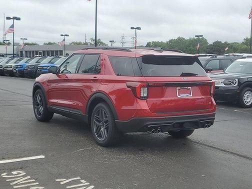 Red Metallic 2026 Ford Explorer ST
