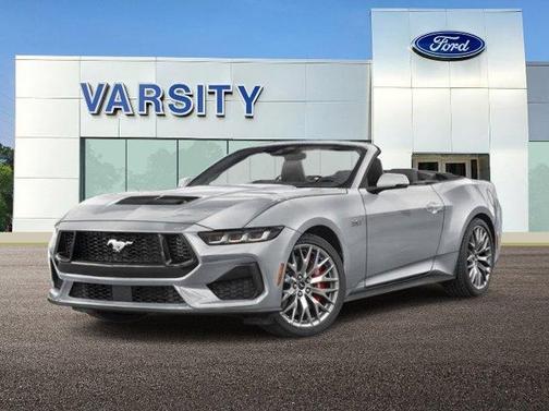 Silver 2025 Ford Mustang GT Premium