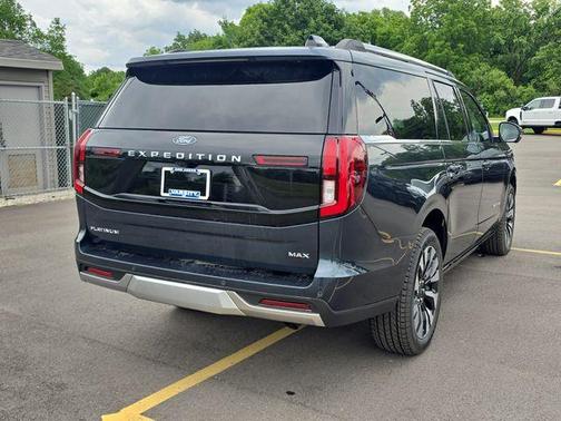 Blue Metallic 2026 Ford Expedition Max Platinum
