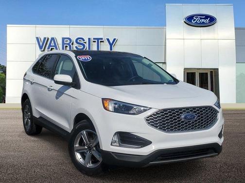 Oxford White 2023 Ford Edge SEL