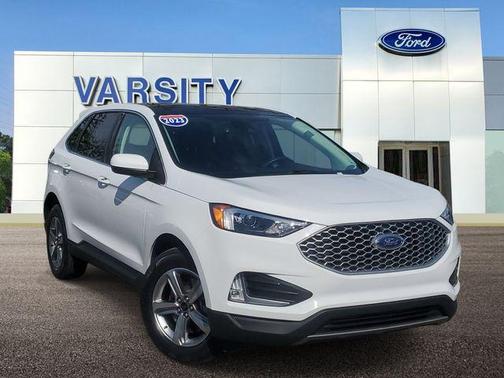 Oxford White 2023 Ford Edge SEL