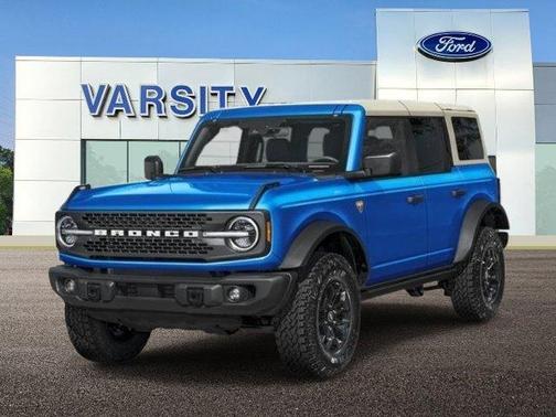 Blue 2026 Ford Bronco Badlands