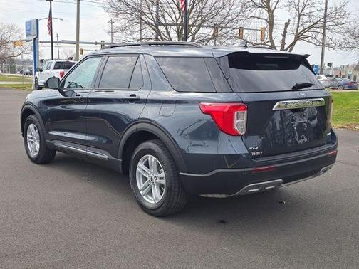 Stone Blue Metallic 2024 Ford Explorer XLT