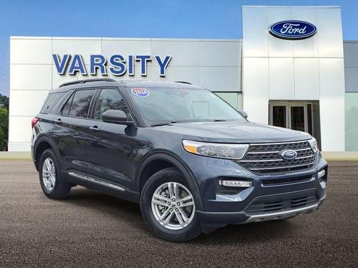 Stone Blue Metallic 2024 Ford Explorer XLT
