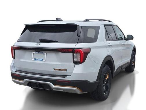 Silver 2026 Ford Explorer Tremor