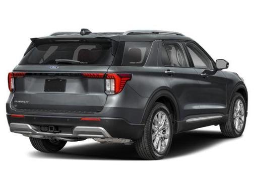 Red Metallic 2026 Ford Explorer Platinum