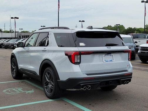 Space White Metallic 2026 Ford Explorer ST
