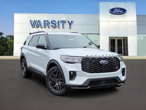 Space White Metallic 2026 Ford Explorer ST