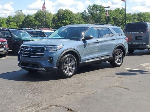 Medium Blue Metallic 2026 Ford Explorer Active