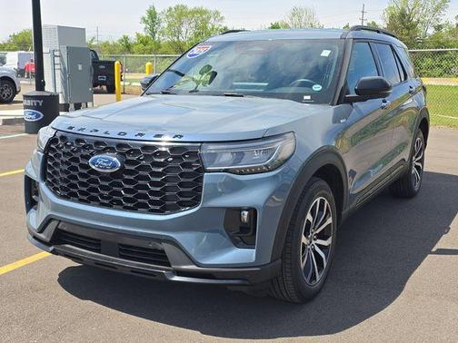 Vapor Blue 2025 Ford Explorer ST-Line