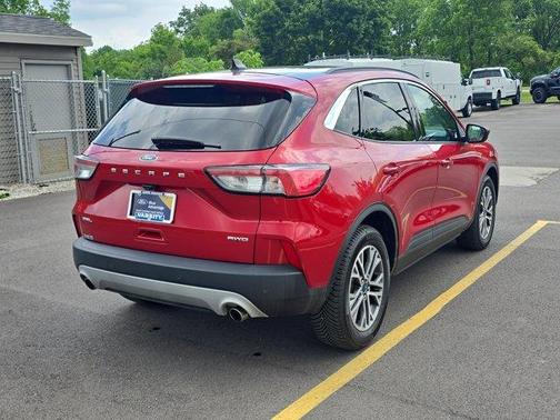 Red Metallic 2022 Ford Escape SEL