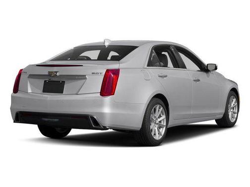 Crystal White 2017 Cadillac CTS 3.6L Premium Luxury