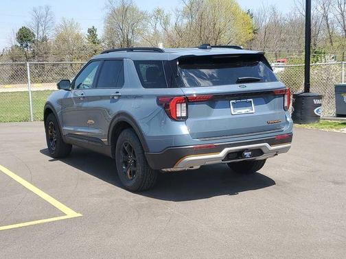 Vapor Blue 2026 Ford Explorer Tremor
