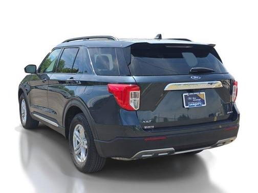 Blue Metallic 2023 Ford Explorer XLT
