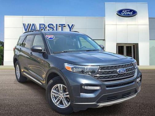 Blue Metallic 2023 Ford Explorer XLT
