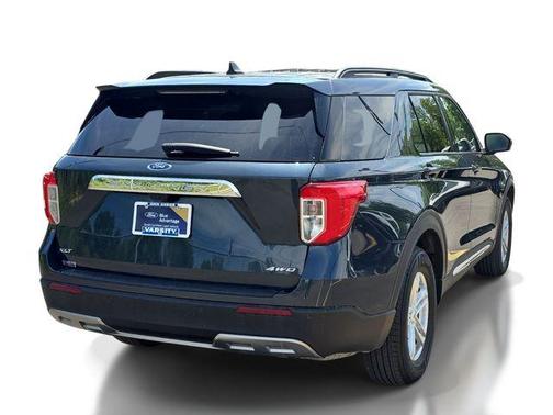 Blue Metallic 2023 Ford Explorer XLT