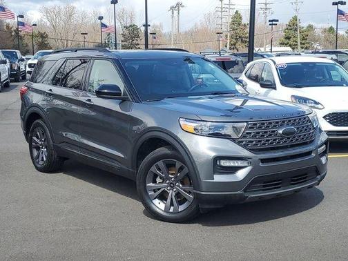Carbonized Gray Metallic 2023 Ford Explorer XLT