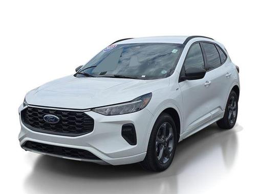 Oxford White 2023 Ford Escape ST-Line