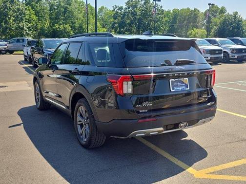 Black Metallic 2025 Ford Explorer Active