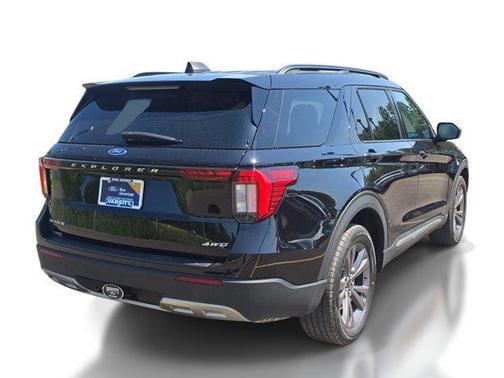 Black Metallic 2025 Ford Explorer Active