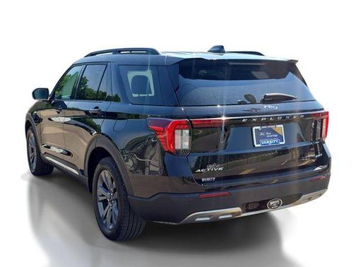 Black Metallic 2025 Ford Explorer Active