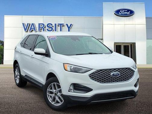 Oxford White 2023 Ford Edge SEL