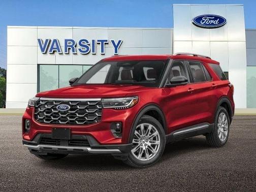 Ruby Red 2027 Ford Explorer Platinum