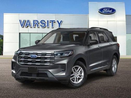 Gray 2026 Ford Explorer Active
