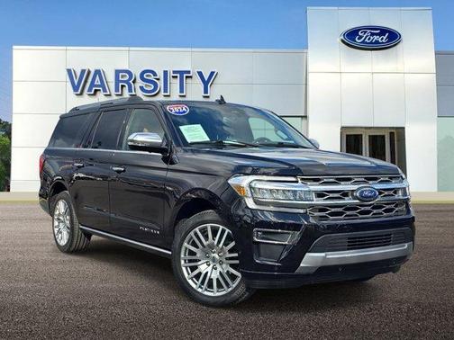 Black Metallic 2024 Ford Expedition Max Platinum