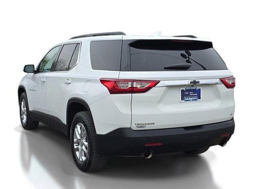 Summit White 2019 Chevrolet Traverse LT Cloth