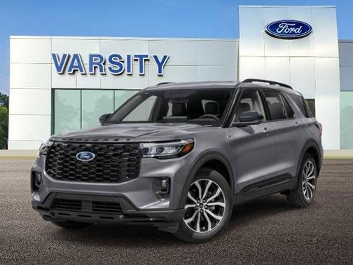 Gray 2027 Ford Explorer ST-Line