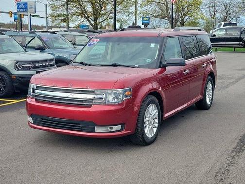 Ruby Red Metallic 2019 Ford Flex SEL
