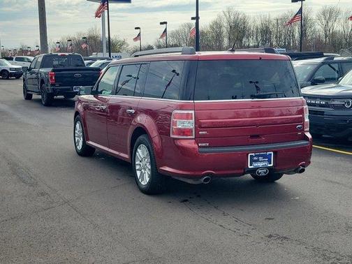 Ruby Red Metallic 2019 Ford Flex SEL