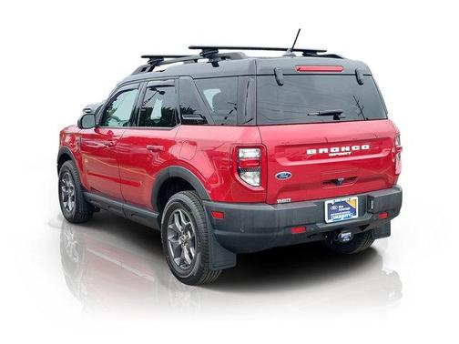 Red Metallic 2021 Ford Bronco Sport Badlands