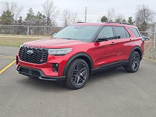 Red Metallic 2026 Ford Explorer ST