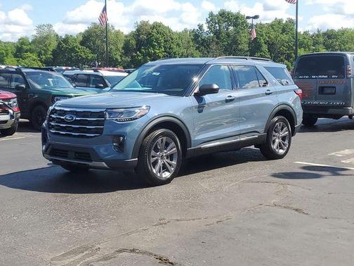Vapor Blue 2026 Ford Explorer Active