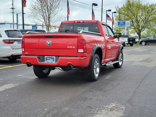 Flame Red 2012 RAM 1500 Sport