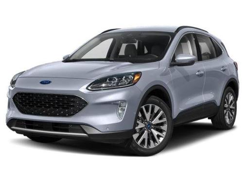Silver 2022 Ford Escape Titanium Hybrid