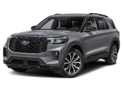 Gray 2026 Ford Explorer ST-Line