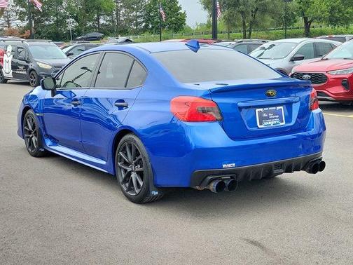 Blue 2018 Subaru WRX Premium