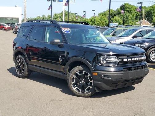 Shadow Black 2022 Ford Bronco Sport Outer Banks