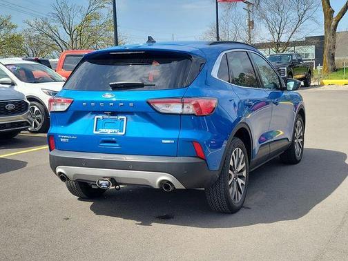 Blue Metallic 2020 Ford Escape Titanium