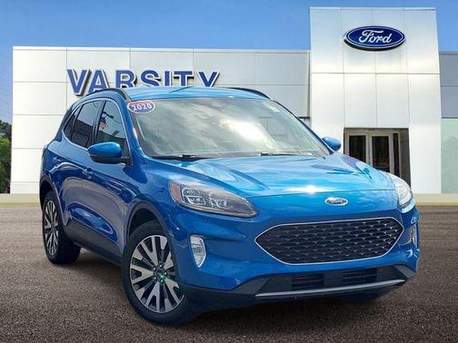 Blue Metallic 2020 Ford Escape Titanium